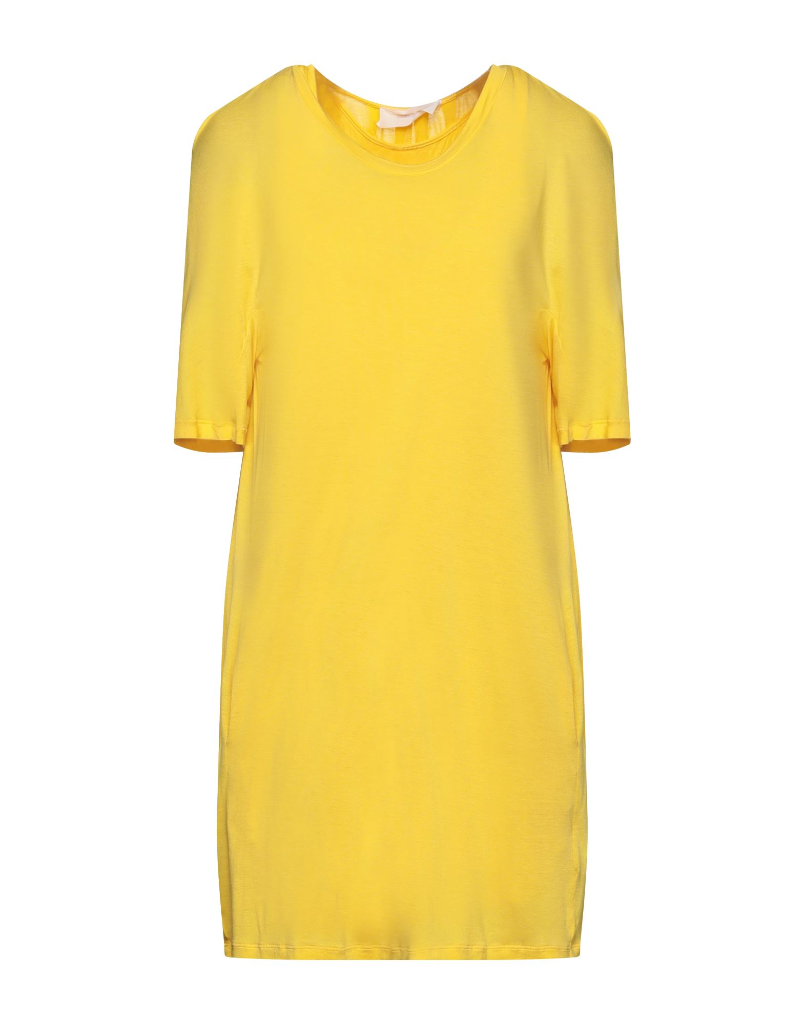 Mauro Grifoni Short Dresses In Yellow