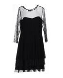 LIU ?JO Damen Kurzes Kleid Farbe Schwarz Gr��e 3