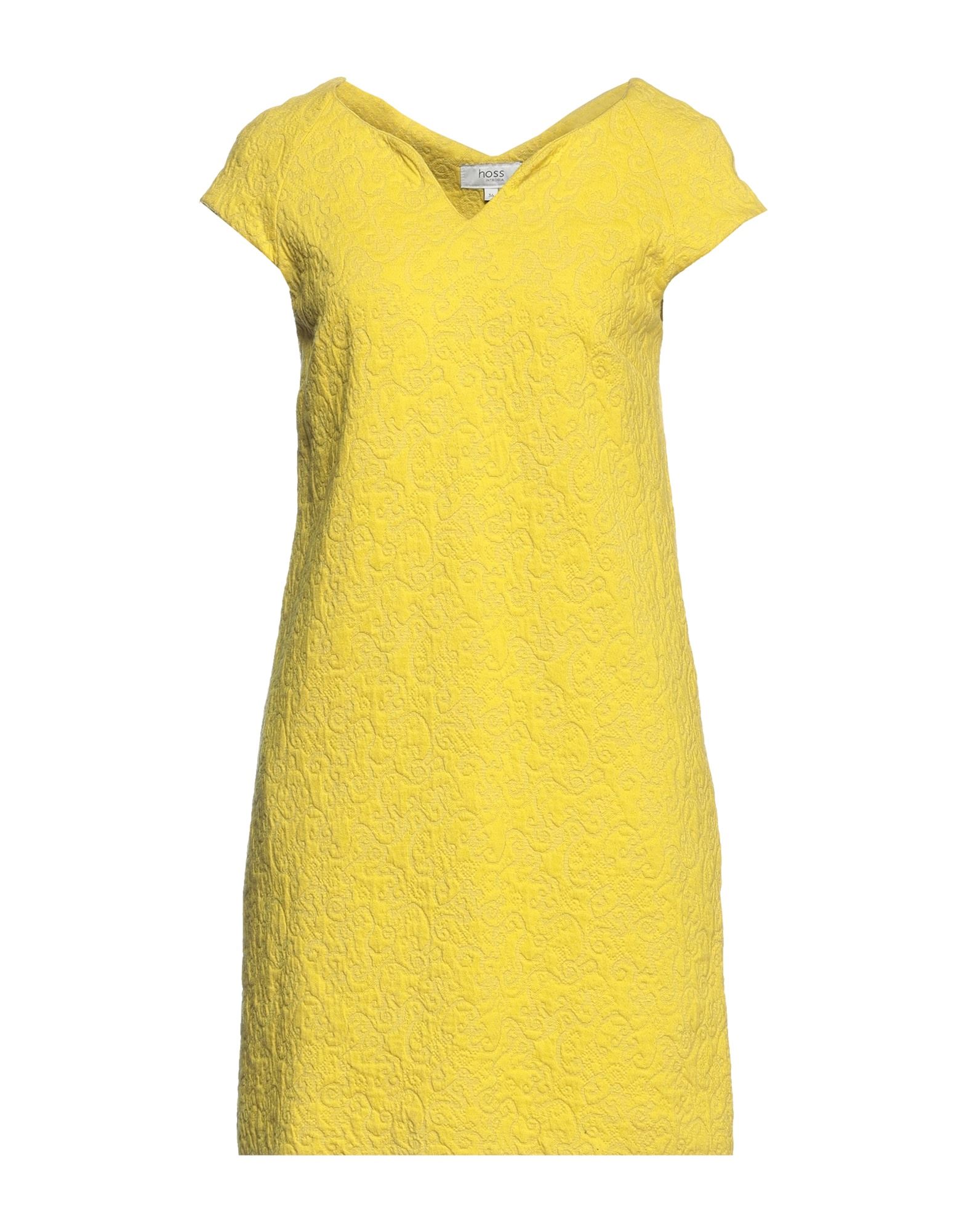 Hoss Intropia Short Dresses In Yellow