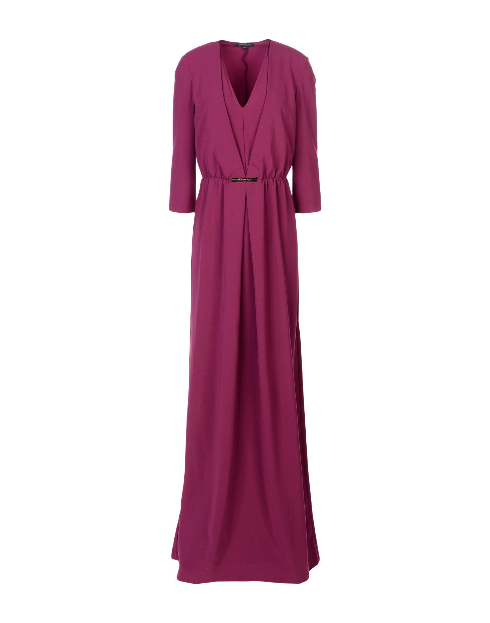 Patrizia Pepe Sera Long Dresses In Purple
