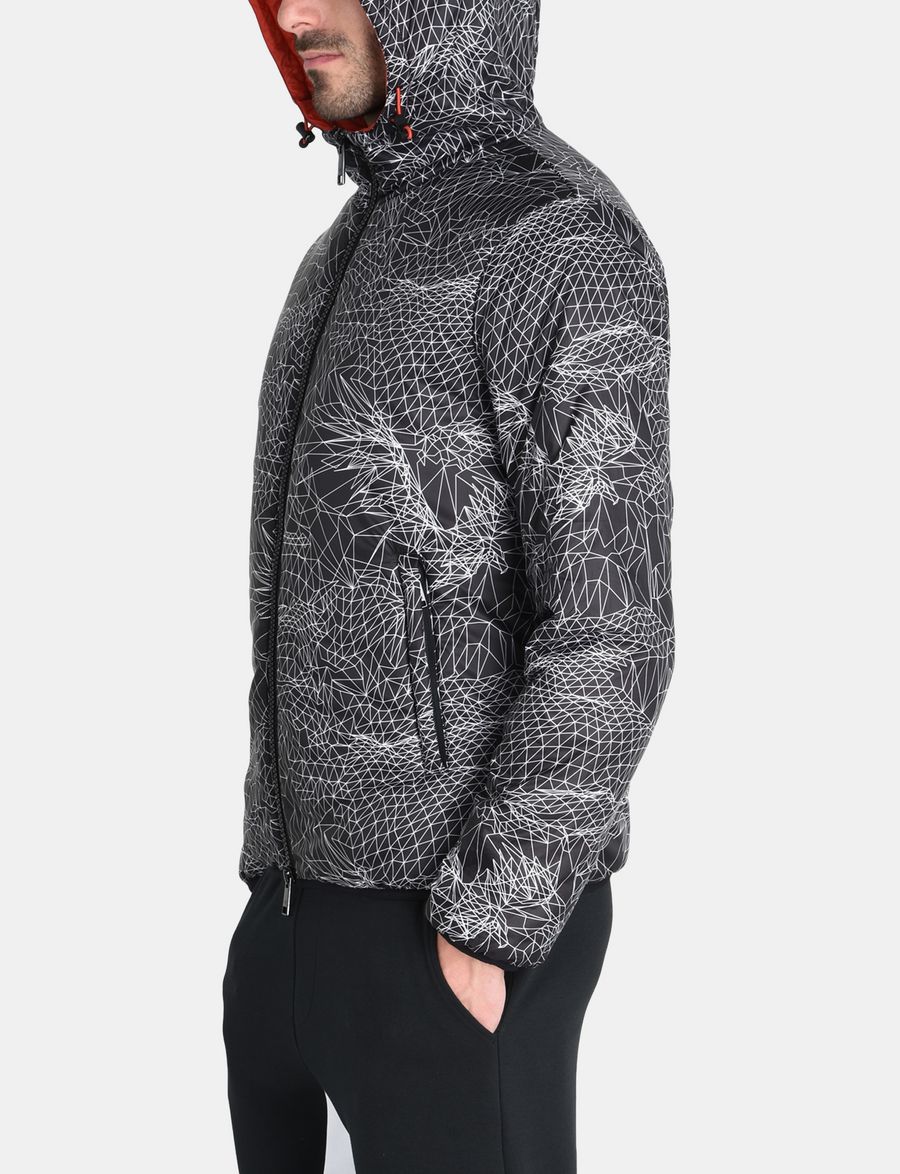 Armani Exchange ‎ANGULAR EAGLE HOODED JACKET ‎, ‎Jacket ‎ for ‎Men‎ A