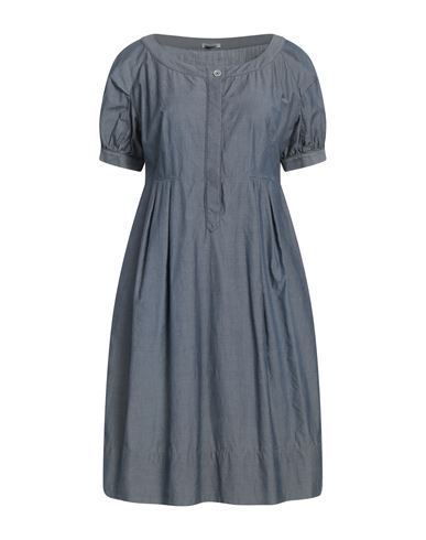Siviglia Woman Mini Dress Blue Size 8 Cotton