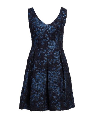 Woman Mini dress Midnight blue Size M Acrylic, Polyester, Wool, Nylon