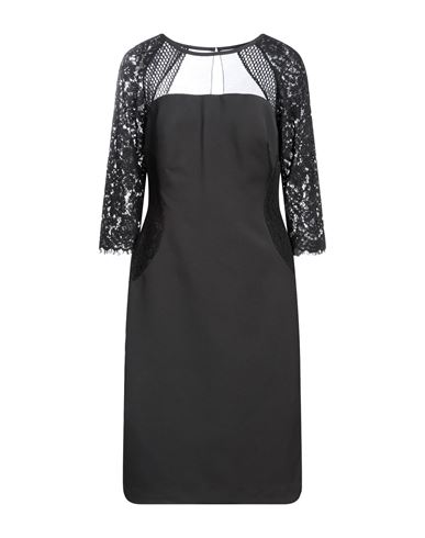 Allure Woman Midi Dress Black Size 16 Polyester