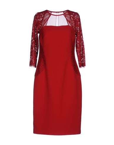 Allure Woman Midi Dress Red Size 16 Polyester