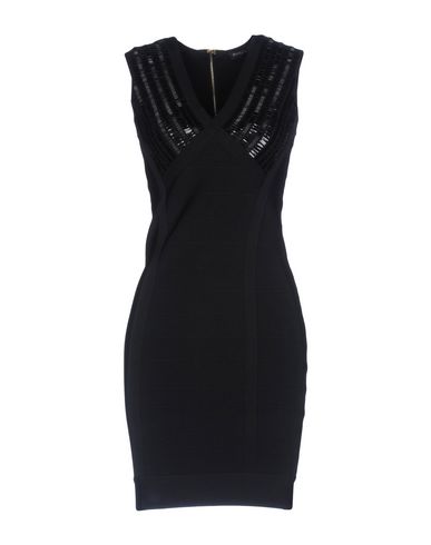 Marciano Woman Short dress Black Size 3 Viscose, Polyamide, Elastane