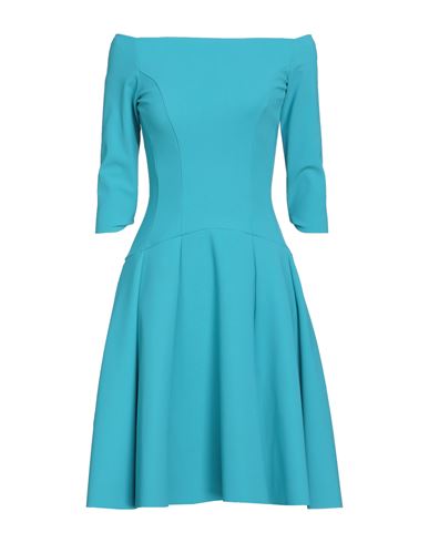 Chiara Boni La Petite Robe Woman Mini Dress Azure Size 6 Polyamide, Elastane In Blue