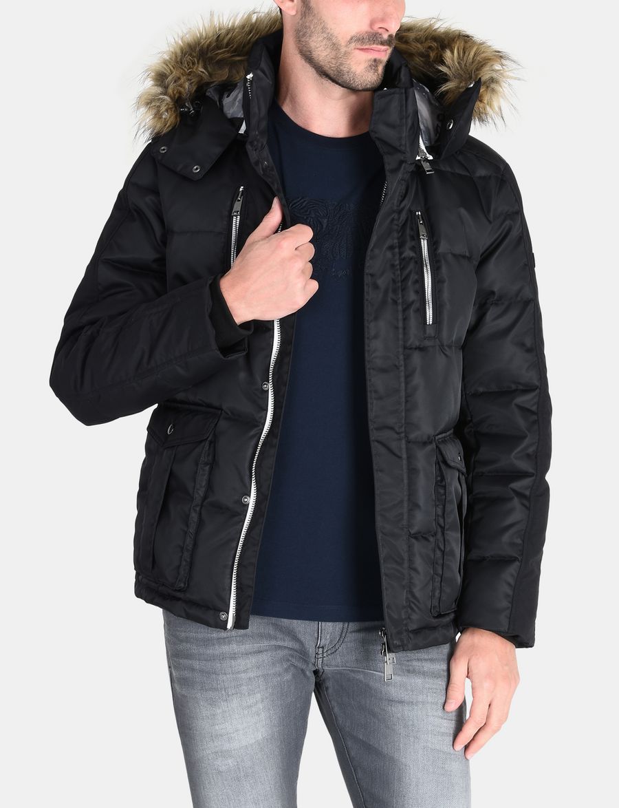 Armani Exchange HOODED DOWN UTILITY PARKA, PUFFER JACKET for Men | A|X ...