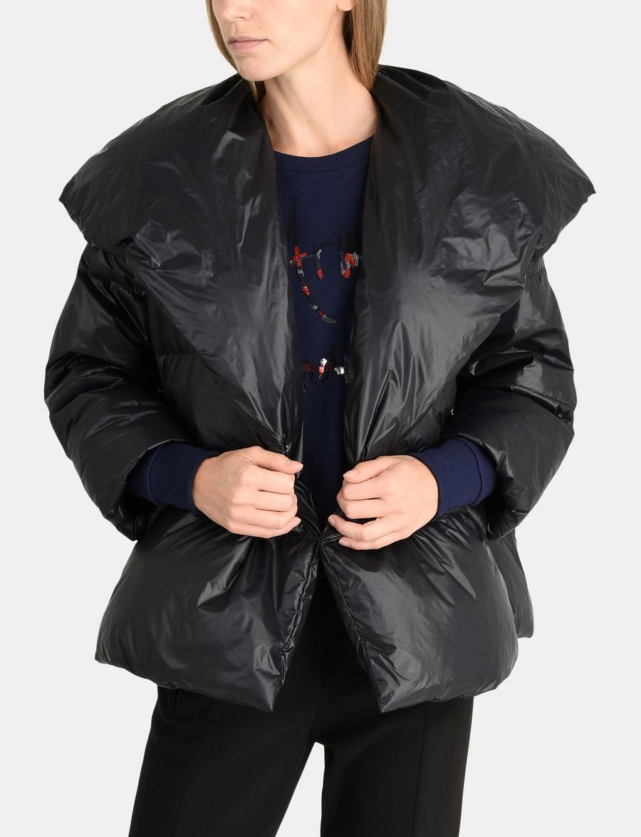 Armani Exchange OVERSIZED WRAP PUFFER, PUFFER JACKET for Women | A|X ...