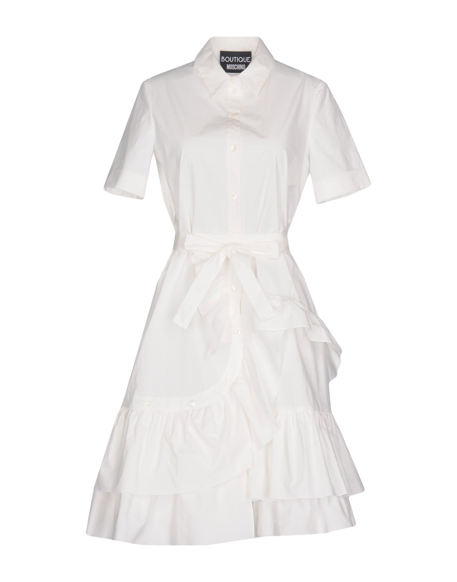 Boutique Moschino платье. Платье женское белое. Римское белое платье до колен. Платья на торжество для женщин белые.