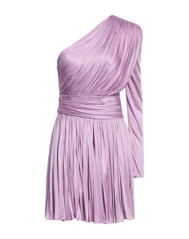 Woman Mini dress Light purple Size 6 Viscose