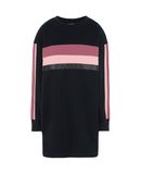 RIYKA Damen Kurzes Kleid Farbe Schwarz Gr��e 4