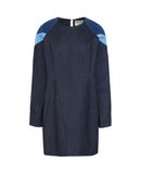 RIYKA Damen Kurzes Kleid Farbe Dunkelblau Gr��e 5