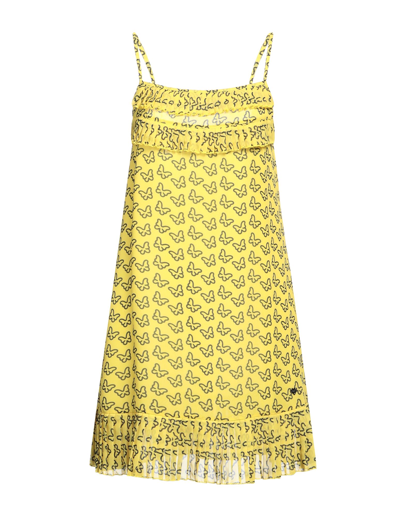Blugirl Blumarine Short Dresses In Yellow