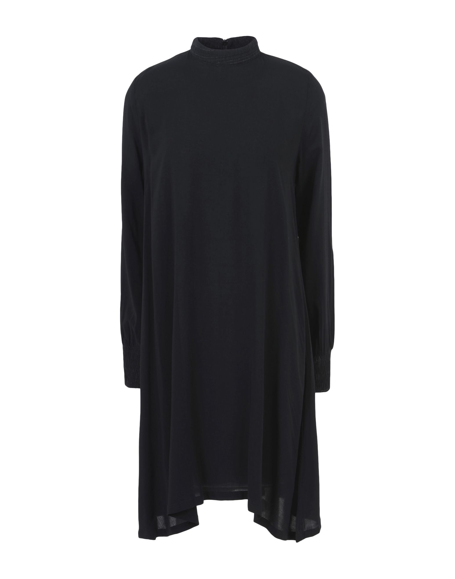 《送料無料》MINIMUM レディース ミニワンピース＆ドレス ブラック 36 レーヨン 100% HERDIS 0249 SHORT DRESS