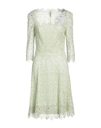 Ermanno Scervino Woman Mini Dress Light Green Size 8 Viscose, Polyester In Green