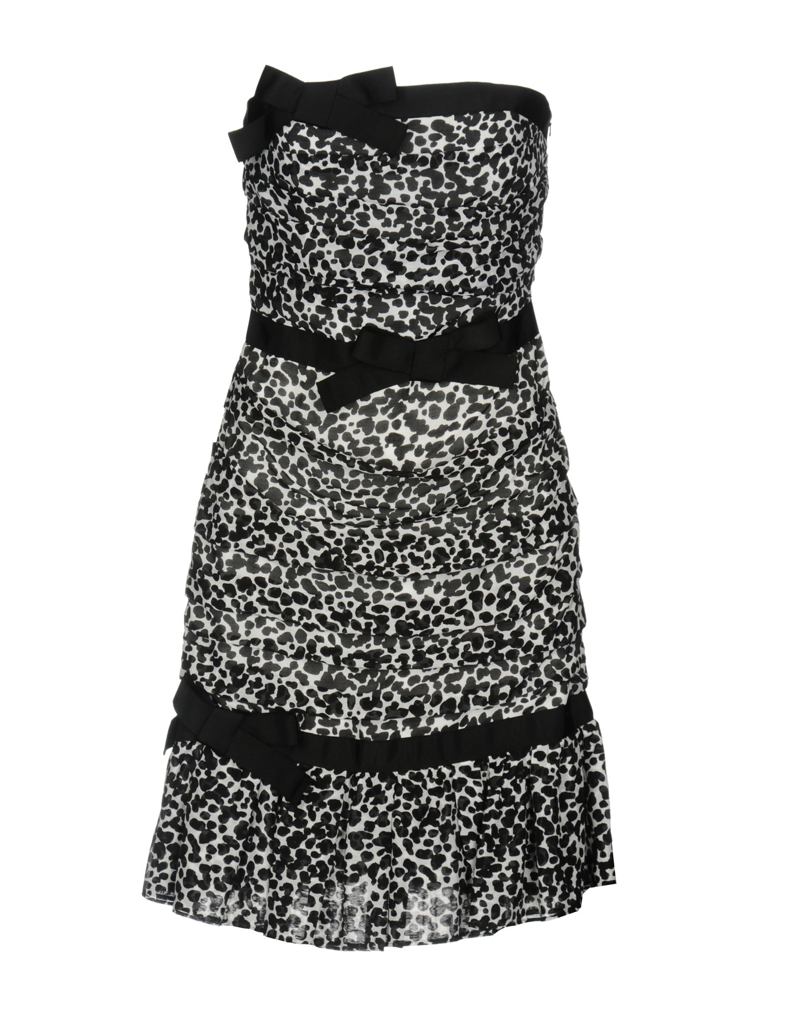 boutique moschino 短款连衣裙 in black