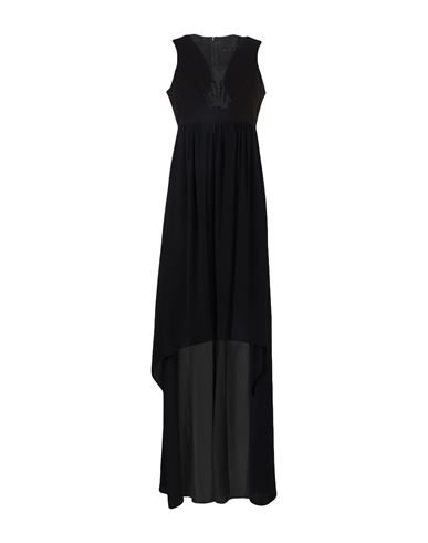 Woman Maxi dress Pink Size 6 Polyester, Elastane