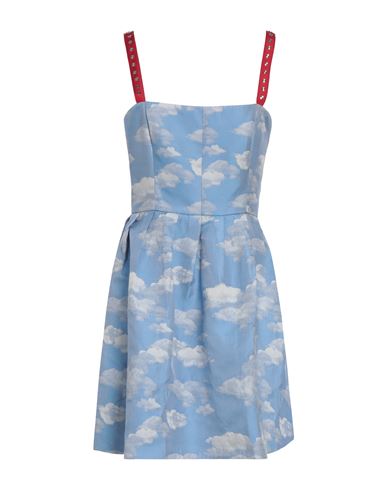 Woman Mini dress Azure Size 6 Polyester