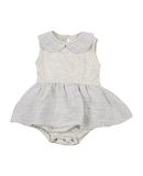 LATTE E BISCOTTI� M�dchen 0-24 monate Kleid Farbe Hellgrau Gr��e 3