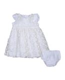 IL GUFO M�dchen 0-24 monate Kleid Farbe Wei� Gr��e 4