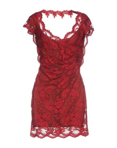 Woman Mini dress Red Size 1 Polyamide, Viscose, Elastane