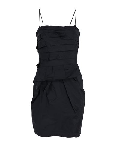 Woman Mini dress Black Size 2 Polyester