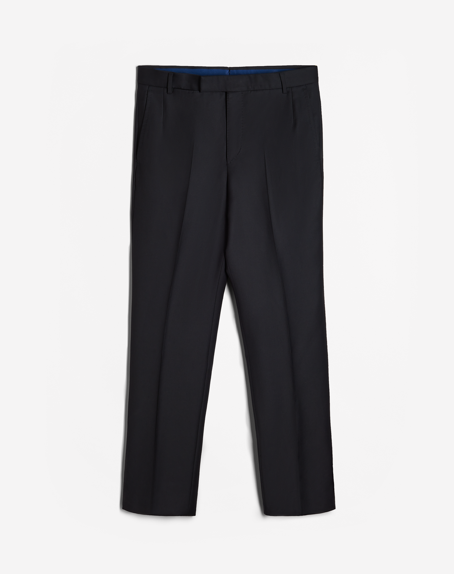 Dunhill Belgravia Fit Wool Trousers In Black