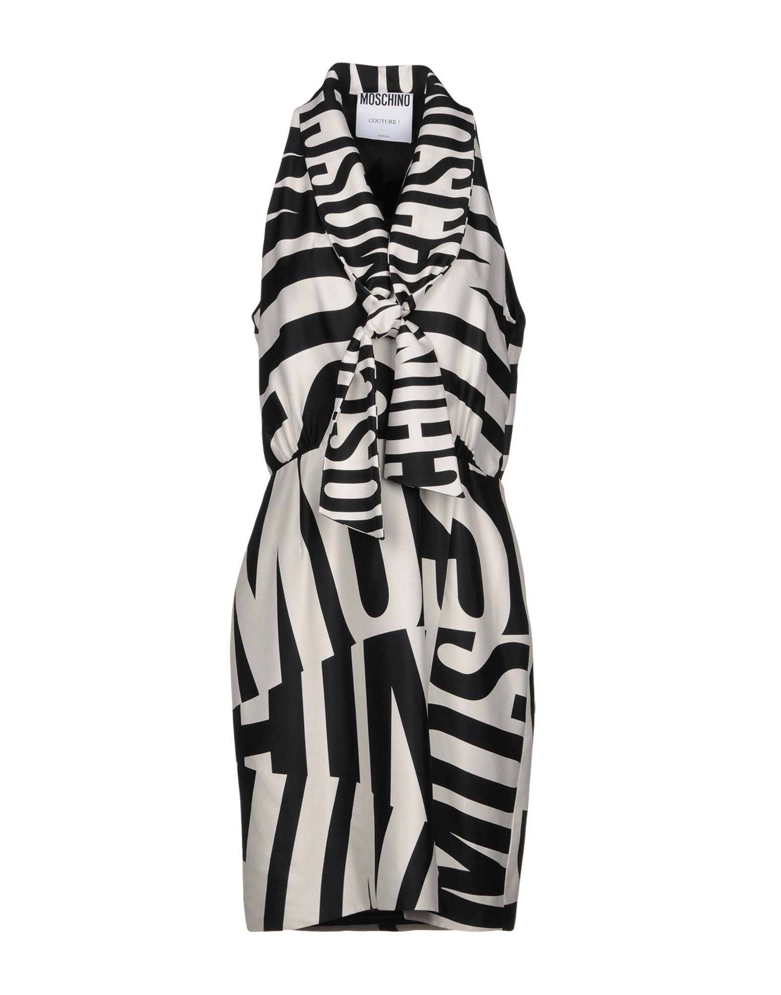 moschino 及膝连衣裙 in ivory