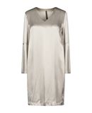 MANILA GRACE Damen Kurzes Kleid Farbe Hellgrau Gr��e 4