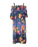 ROSSELLA JARDINI Damen Midikleid Farbe Dunkelblau Gr��e 5