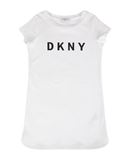 DKNY M�dchen 3-8 jahre Kleid Farbe Wei� Gr��e 4