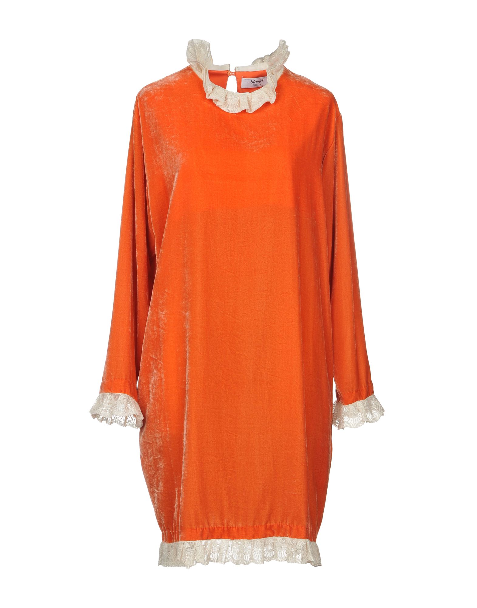 Blugirl Blumarine Short Dresses In Rust