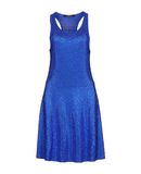 PHILIPP PLEIN Damen Kurzes Kleid Farbe Königsblau Größe 4