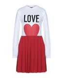 LOVE MOSCHINO Damen Kurzes Kleid Farbe Rot Gr��e 2