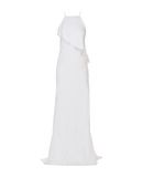 JASON WU Damen Langes Kleid Farbe Weiß Größe 5