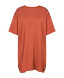LANEUS Damen Kurzes Kleid Farbe Rostrot Gr��e 4