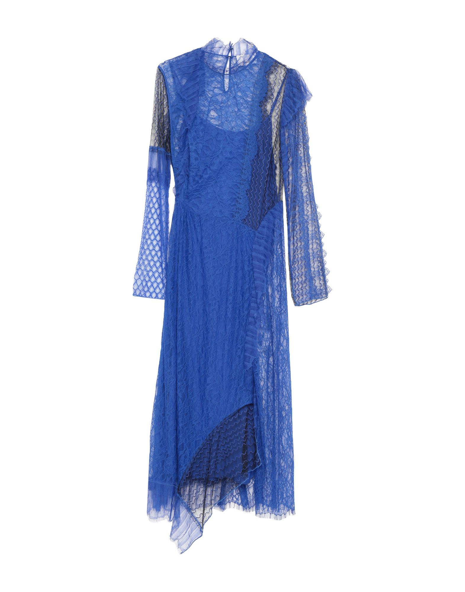 3.1 Phillip Lim Midi Dress In Bright Blue | ModeSens
