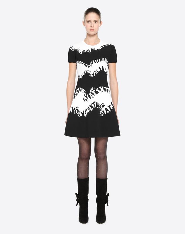 Valentino Women S Dresses Valentino Waves Knit Dress