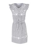 DESIGNERS SOCIETY Damen Kurzes Kleid Farbe Grau Gr��e 6