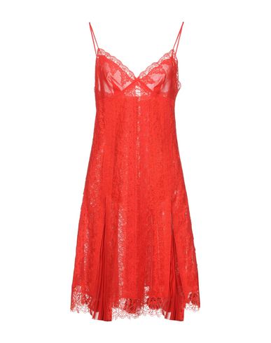 Woman Midi dress Red Size 10 Cotton, Polyester, Polyamide
