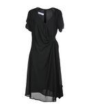 KAOS Damen Knielanges Kleid Farbe Schwarz Gr��e 5