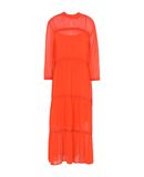 MbyM Damen Midikleid Farbe Rot Gr��e 4