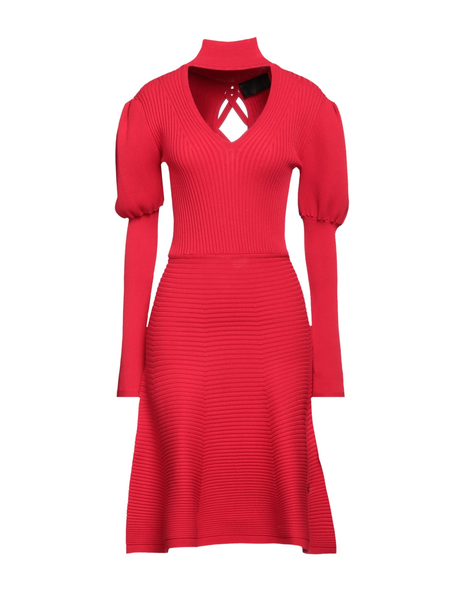 Philipp Plein Short Dresses In Red