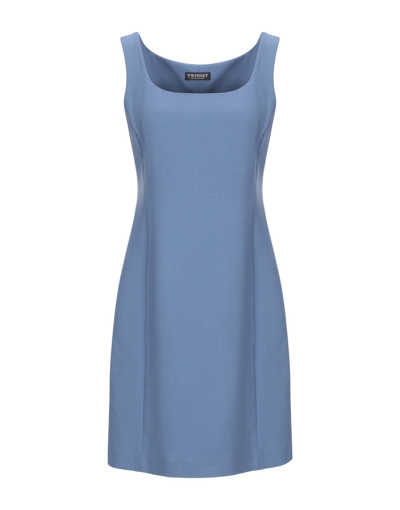 short dresses in pastel blue