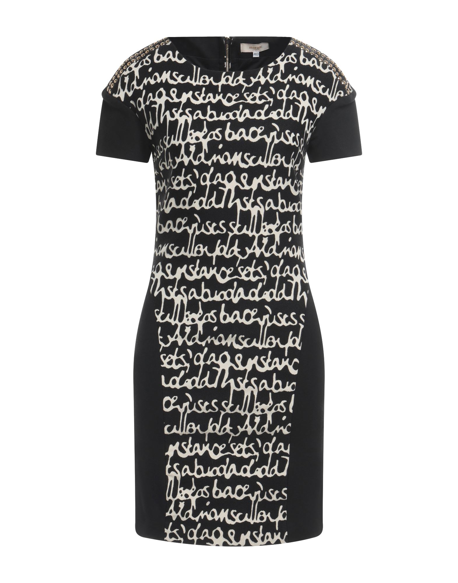 Marani Jeans Short Dresses In Black
