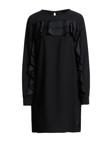 Woman Mini dress Black Size 10 Polyester