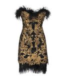 MARCHESA Damen Kurzes Kleid Farbe Schwarz Gr��e 4