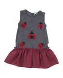 DOLCE & GABBANA Mdchen 3-8 jahre Kleid Farbe Blei Gre 3