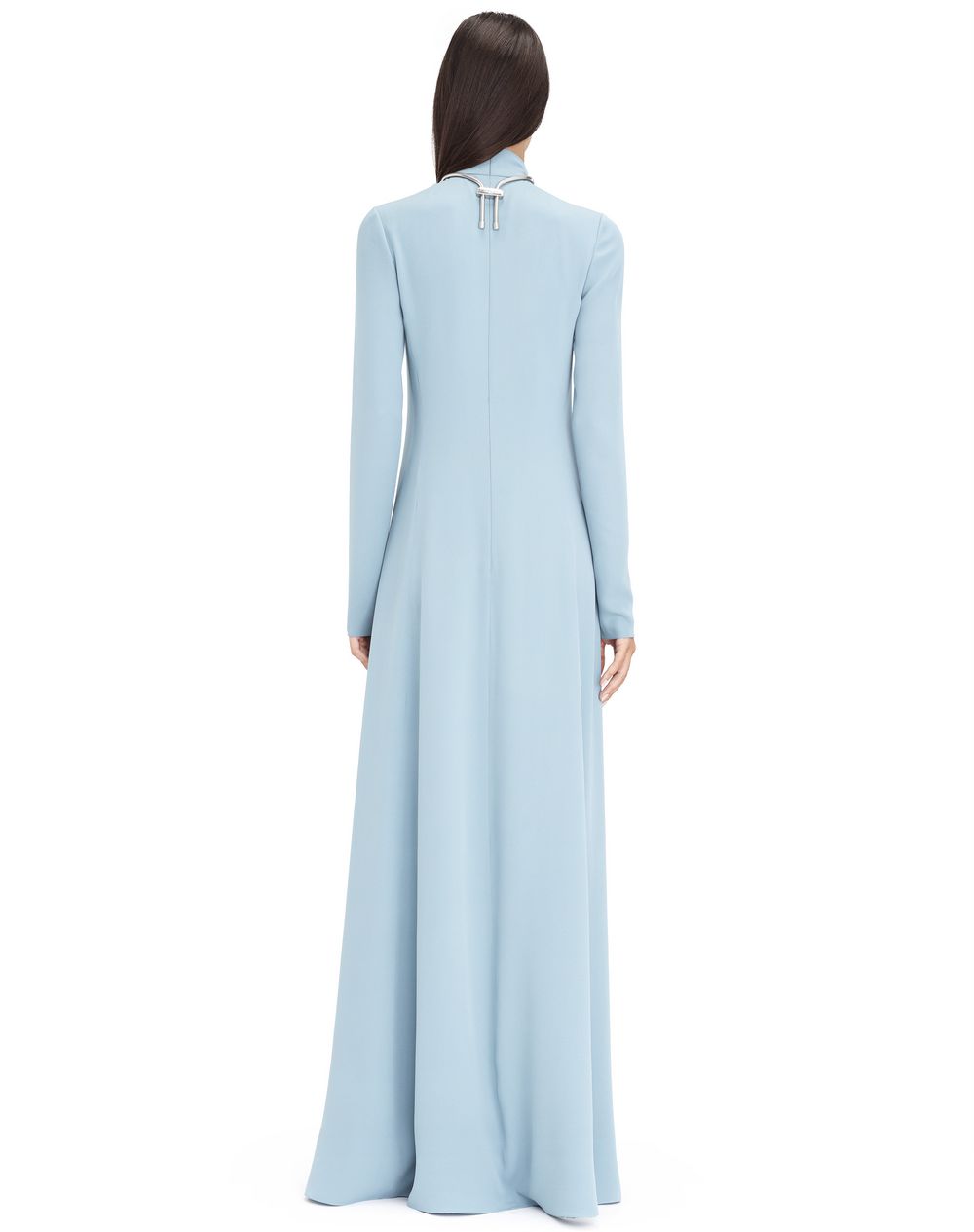 Lanvin LONG AQUA SILK DRESS, Long Dress Women Lanvin Online Store